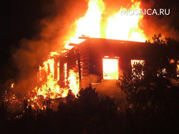 В Радищевском районе в пожаре умер хозяин дома